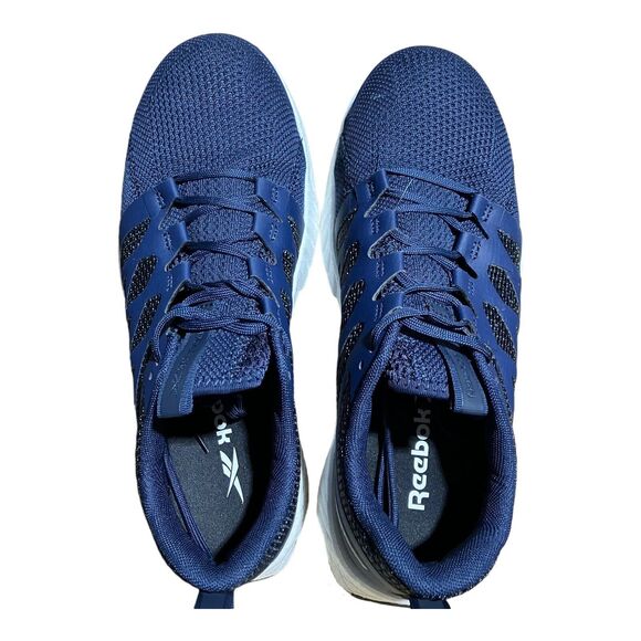 Reebok Work Shoes Mens Size 8.5 WIDE Fusion Flexweave Athletic SR Comp Toe Blue - Picture 9 of 9